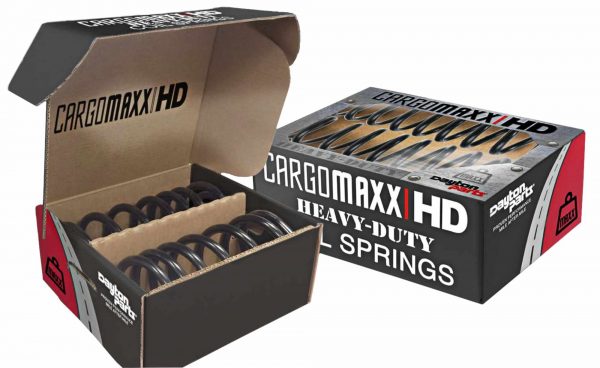 CargoMaxx HD heavy duty coil springs in a box