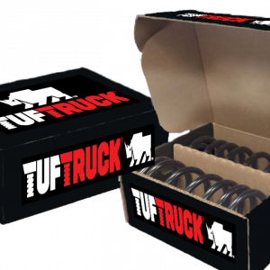 TufTruck heavy duty coil springs in a box